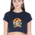 Female Crop Top - Summer Text Printed for a Fun Look